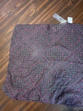 Purple & Pink 100% silk scarf